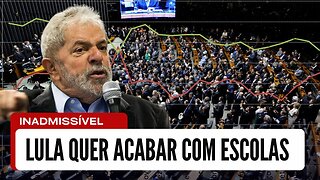 Lula quer ACABAR com as ESCOLAS no Brasil !! Congresso toma decisão CORRENDO !!