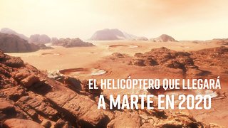 El helicóptero que llegará a Marte