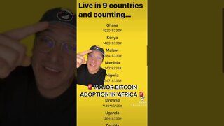 Major Bitcoin Adoption In Africa 😎 #shorts #bitcoin #crypto