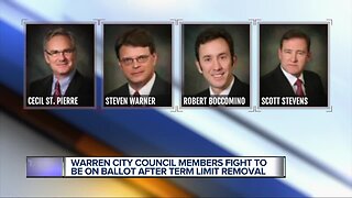 Warren City Council members fight to be on the ballot after term limit removal