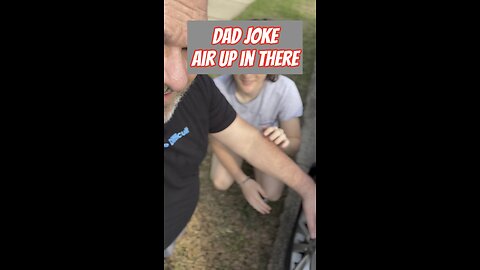 Time to check the air in your tires - dad joke of the day