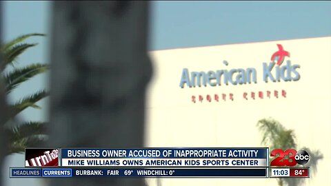 American Kids Sports Center's owner accused of "inappropriate activity"