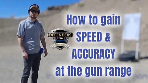 How to gain Speed & Accuracy at the gun range - Simple yet effective!