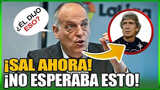 ¡URGENTE!!¡NOTICIAS DE ÚLTIMA HORA!¡ANUNCIO DE MANUEL PELLEGRINI!NOTICIAS DEL BETIS HOY