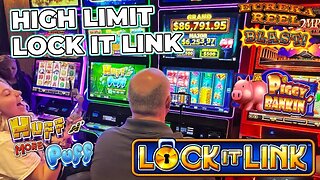 HIGH LIMIT MAX BET LOCK IT LINK SLOTS! 💰 LIVE FROM THE BIG JACKPOT SLOT ZONE!