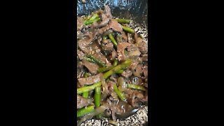 Steak and Asparagus Stir Fry