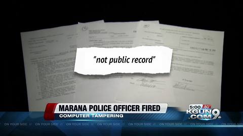 One Marana Police officer fired, three others under investigation