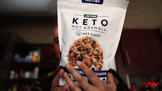 NuTrail Keto Nut Granola Review - Low Carb Cereal (COSTCO)