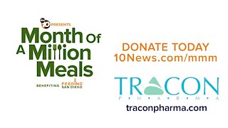Month of a Million Meals: TRACON Pharmaceuticals supports Feeding San Diego