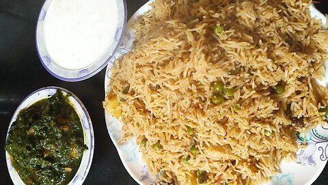 (subs) Deghi Matar Walay Chawal | Matar Pulao Recipe | Vegetable Pulao | Pulao @CookingWithHira