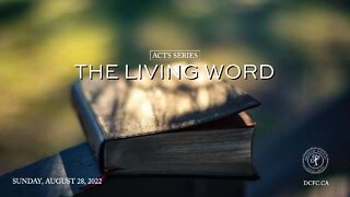 The Living Word | August 28 2022 | Pastor Anita