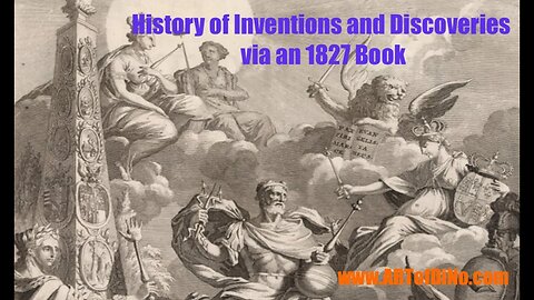 History of Inventions & Discoveries Book of 1826 -Alchemy, Aelipole, Electricity, Name, Steam & more