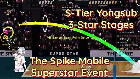 The Spike Volleyball - Superstar Event Team + Yongsub 3-Starring Stages