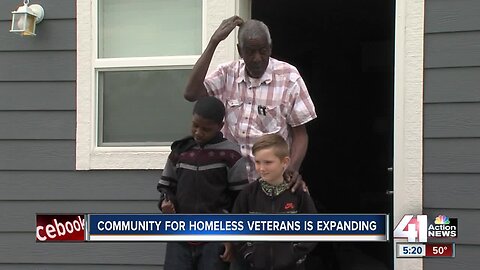 Tiny homes for homeless veterans project enters new phase