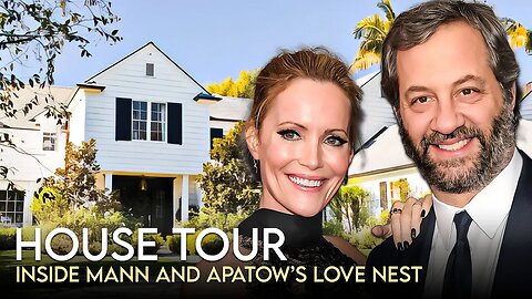 Leslie Mann & Judd Apatow | House Tour | $20 Million Brentwood Mansion & More