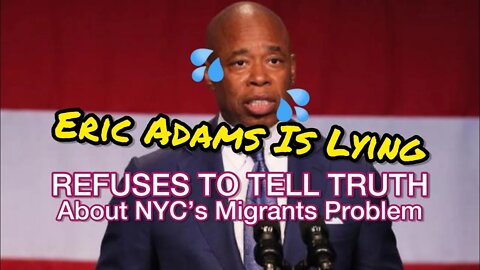 Mayor Eric Adams LYING about New York City's Migrant & Immigration PROBLEM! Chrissie Mayr Explains