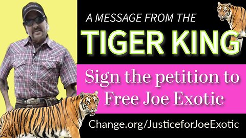 Tiger King Joe Exotic Message