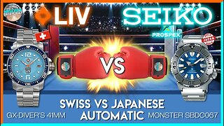 Watch Boxing Returns! | LIV GX-Diver's 41mm vs Seiko Promaster 3rd Gen Blue Coral Monster SBDC067