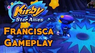 Kirby Star Allies | Francisca Boss Fight Gameplay