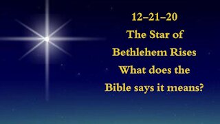 Bible Study with Mimi - Star of Bethlehem 2020 & What it Means