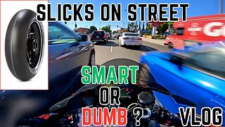 I JUST BOUGHT WSBK RACING SLICKS FOR THE STREET?!
