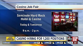 Seminole Hard Rock Hotel & Casino holding job fair to fill 1,200 new positions