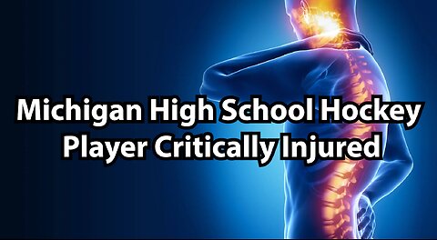 Michigan High School Hockey Player Critically Injured