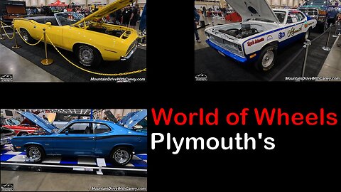 01-06-24 World of Wheels in Chattanooga TN - Plymouths