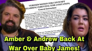 Andrew Motion Files Emergency Motion To Suspend Amber Portwoods Parenting Time With Their Son!