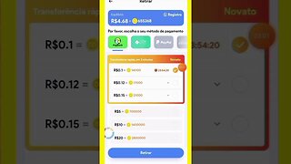 APP para GANHAR DINHEIRO ASSISTINDO VIDEOS 👉Ganhe via PIX🤑 App para Ganhar Dinheiro via Pix #shorts