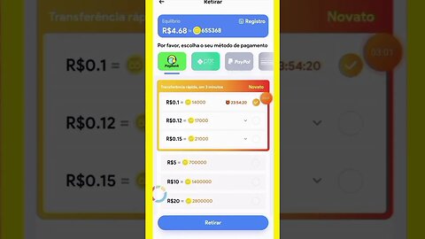 APP para GANHAR DINHEIRO ASSISTINDO VIDEOS 👉Ganhe via PIX🤑 App para Ganhar Dinheiro via Pix #shorts