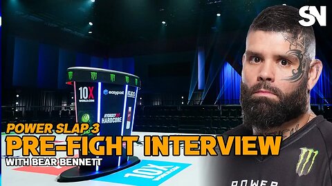 Power Slap 3: Bear Bennett Pre Fight Interview Against Russel Rivero