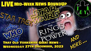 Wednesday Live News Stream - TOYG! News - 27th December, 2023