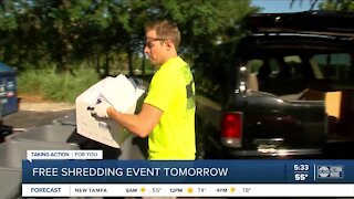 Free shredding event in Hillsborough County Saturday