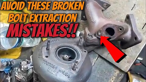 Surviving The Insufferable Broken Turbo Exhaust Manifold Bolt Extraction