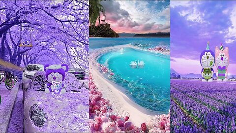 Beautiful happy birthday flowers🌷 amazing animation🧸natural Landscape pholo k bagh 🌼sftworld 42