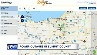 Severe weather causes power outages across Northeast Ohio
