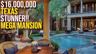 Inside $16,000,000 Texas Mansion Stunner!!!