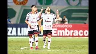 Gol de Serrato - Palmeiras 3 x 2 Ituano - Narração de Fausto Favara