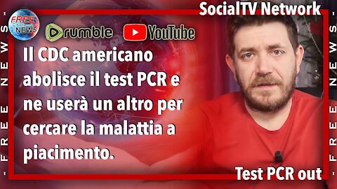 SocialTV Network: il CDC abbandona il test PCR.