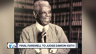 "A giant in law, in civil rights, and in life," Judge Damon Keith celebrated during funeral service in Detroit