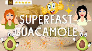 Superfast Guacamole Recipe - Easy and Good!!