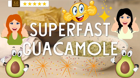 Superfast Guacamole Recipe - Easy and Good!!