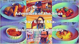 Adventure of the Seas | Sea Day 6 | Scavenger Hunt | Challenge Stupidity