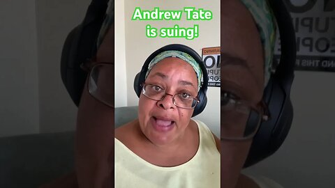Fl woman is getting sued by Andrew Tate. #shorts