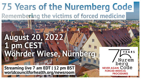 Nuremberg Code 75th Anniversary