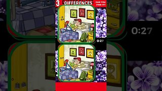 3 DIFFERENCES GAME | #86
