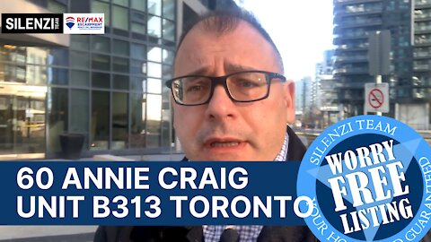 60 Annie Craig Unit B313 Toronto, ON