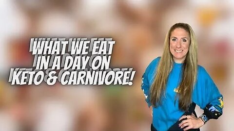 WHAT WE EAT IN A DAY ON KETO & CARNIVORE! | I GOT A SPECIAL GIFT IN THE MAIL!