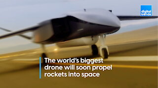 The world’s biggest drone will soon propel rockets into space